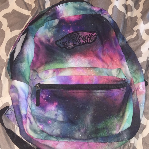 Vans Handbags - Galaxy vans backpack book bag